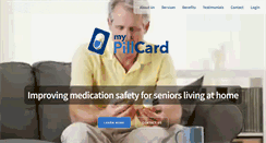 Desktop Screenshot of mypillcard.com